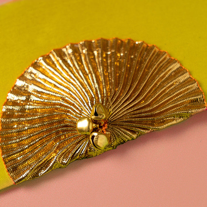 Satin Gift Envelopes with Gota Flower
