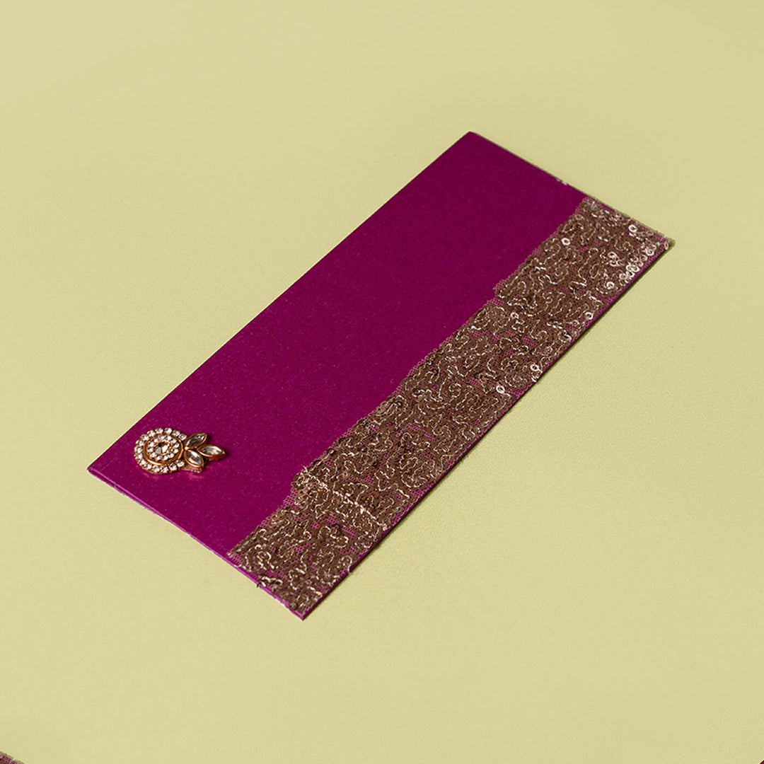 Sequins Border Booti Gift Envelopes