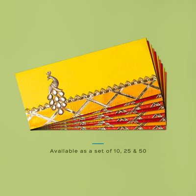Peacock Gift Envelopes