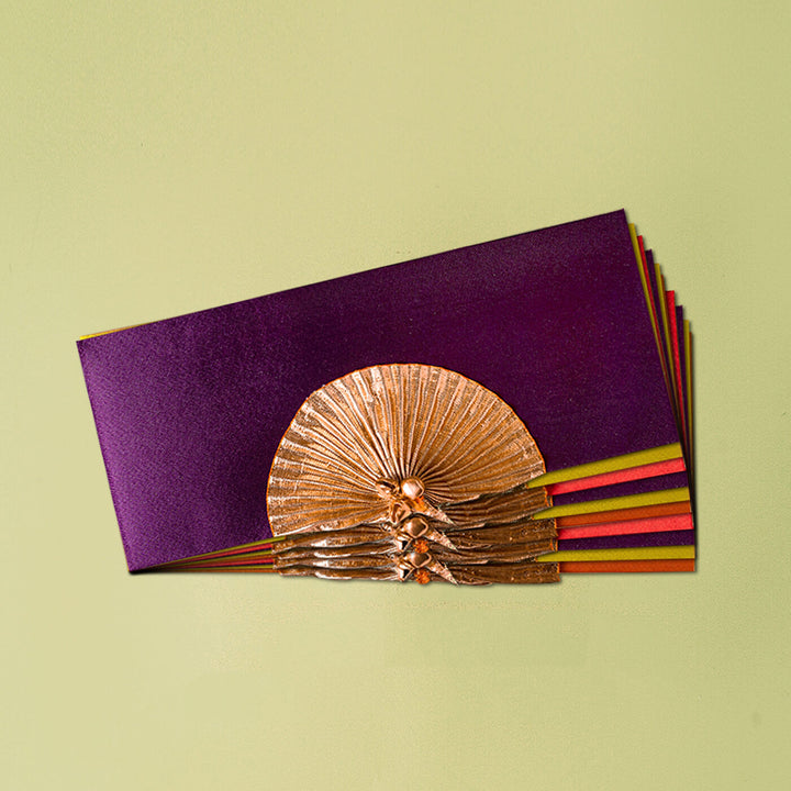 Satin Gift Envelopes with Gota Flower