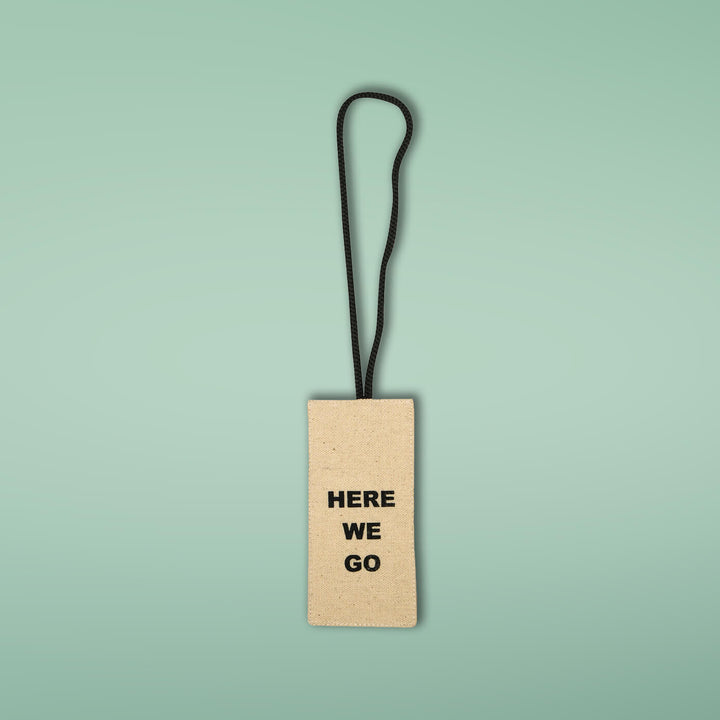 Here We Go Luggage Tags - Pack of 12