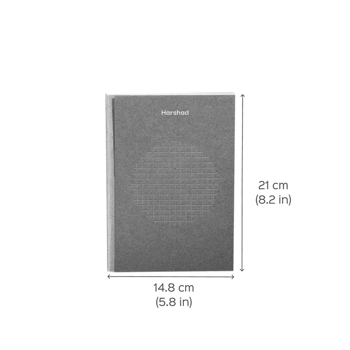 Squared Grid Tree Free Personalized Journal| 144 Pages, A5