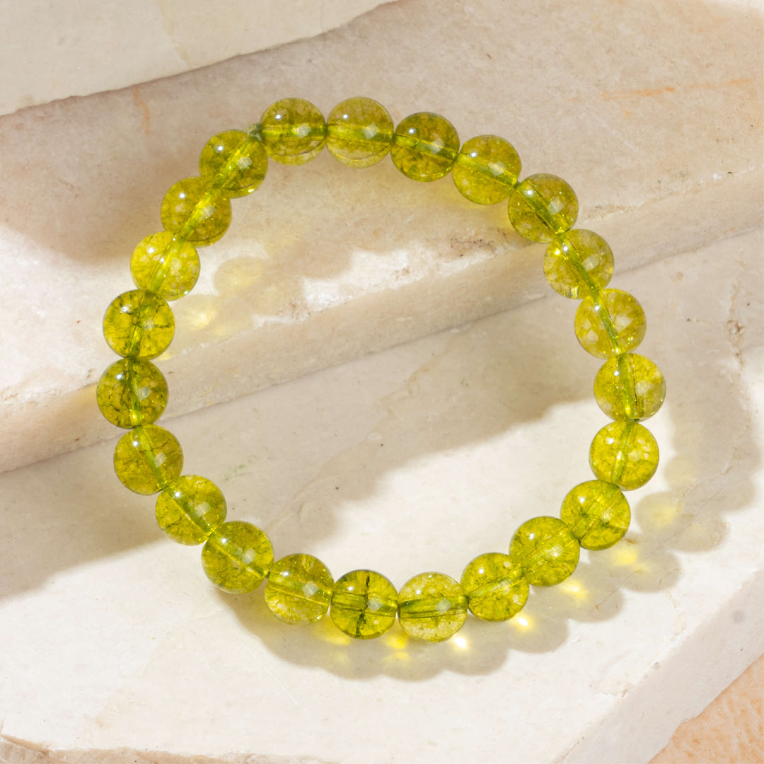 Handcrafted Healing Bracelet With Natural Stones