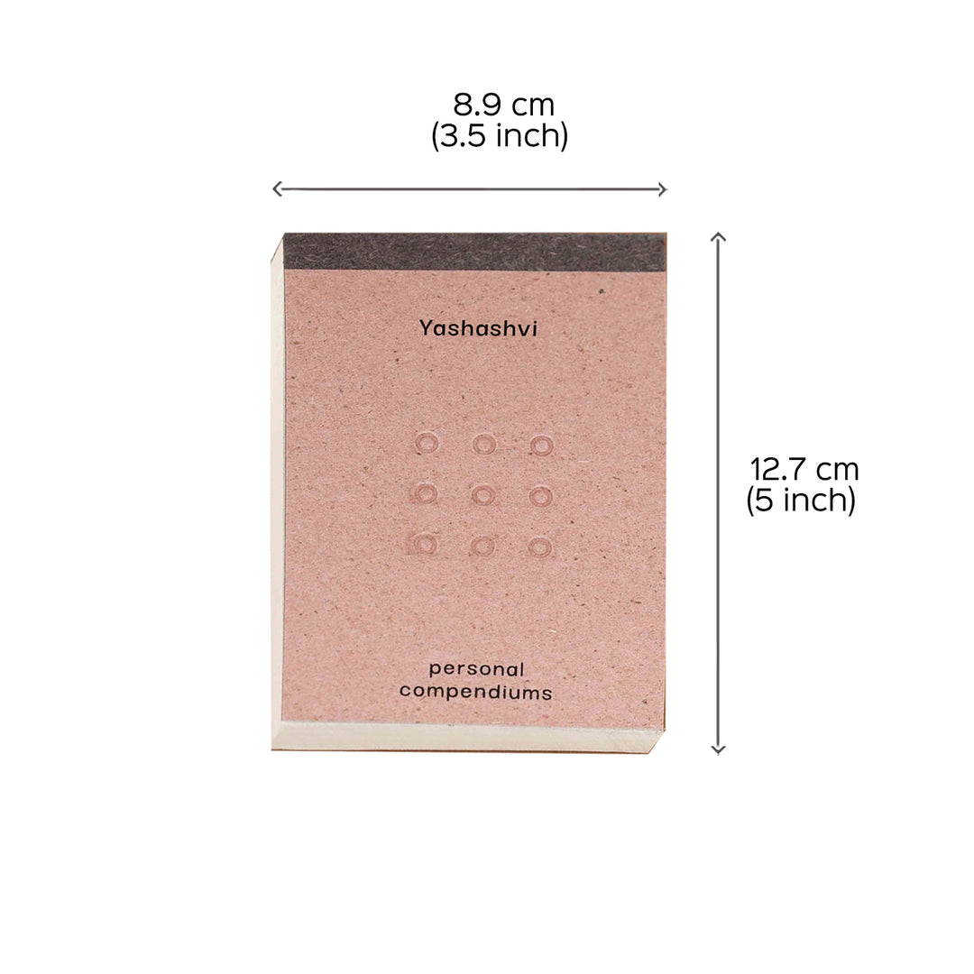 Tree-free Personalized Notepad For Little Lists | 48 Pages