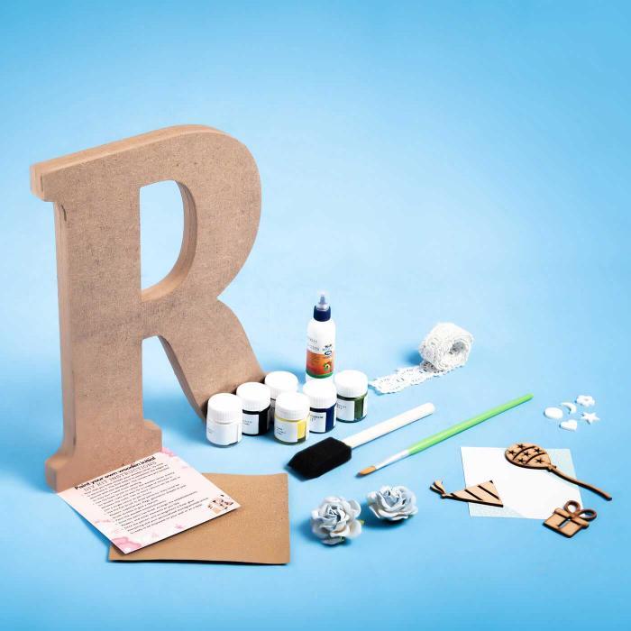 Personalized Monogram Painting DIY Kit