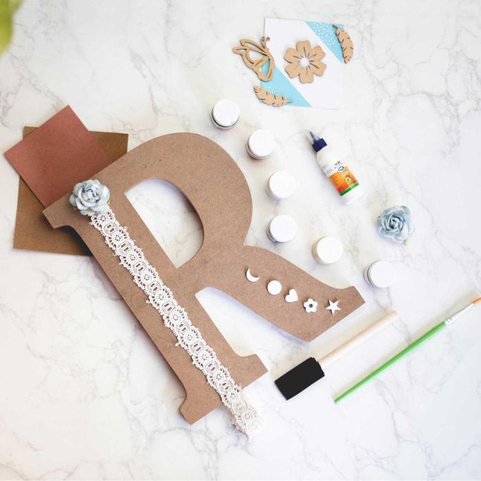 Personalized Monogram Painting DIY Kit