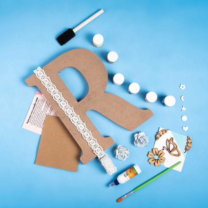 Personalized Monogram Painting DIY Kit