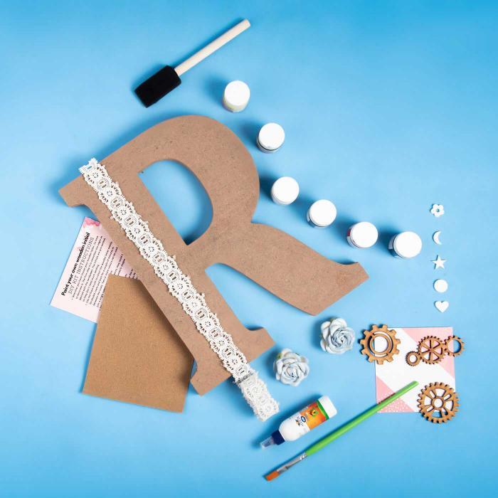 Personalized Monogram Painting DIY Kit