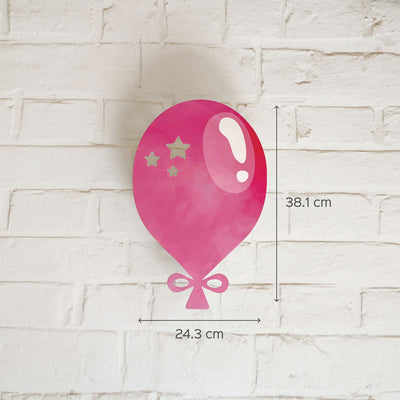 Pastel Balloon Backlit Wall Light for Kids