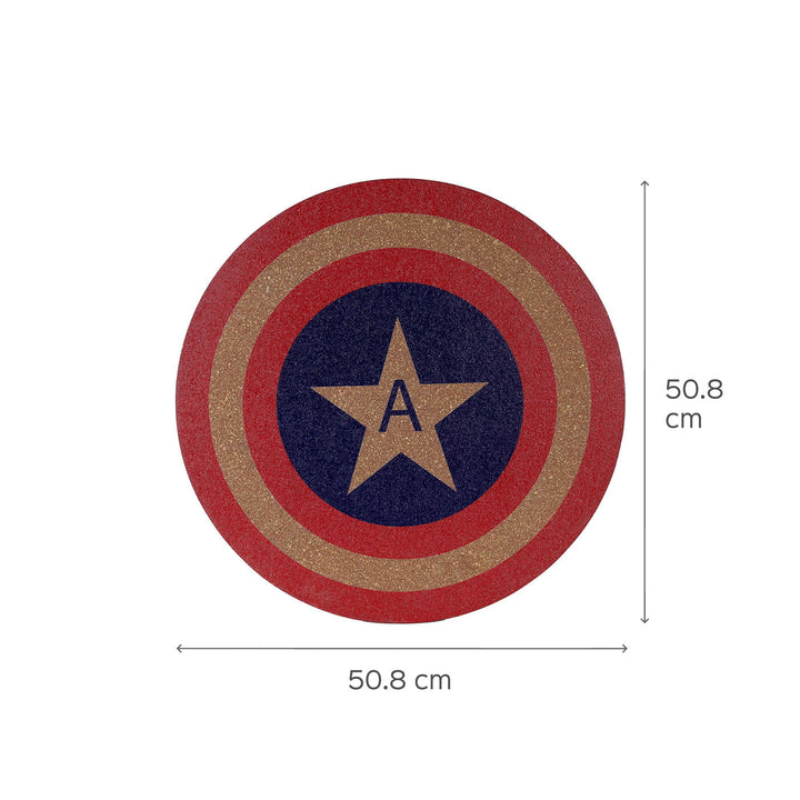 Captain America Shield Cork Pinboard for Kids