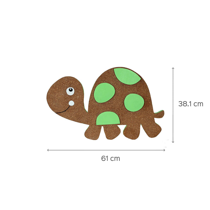 Tortoise Cork Pinboard for Kids