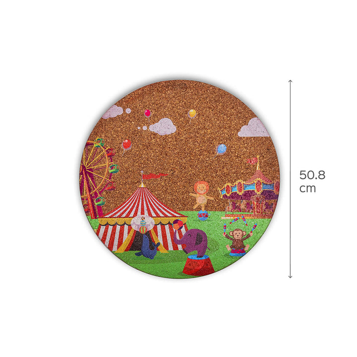 Magic Circus Cork Pinboard for Kids