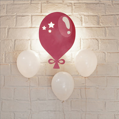 Pastel Balloon Backlit Wall Light for Kids