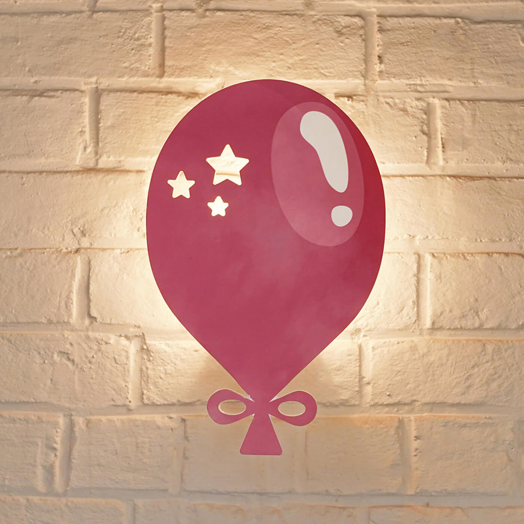 Pastel Balloon Backlit Wall Light for Kids