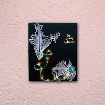 Indian Map String Art