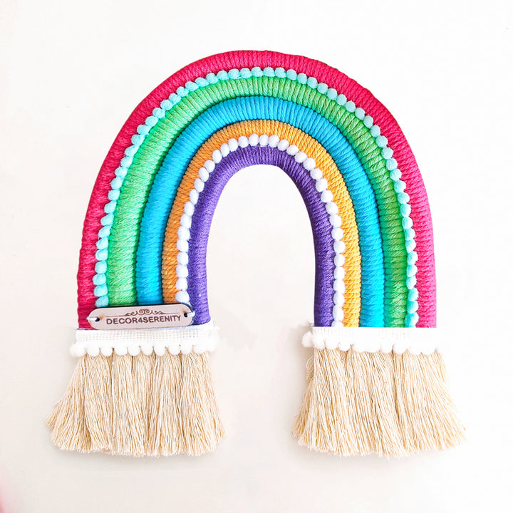 Macrame Rainbow Kids' Wall Hanging