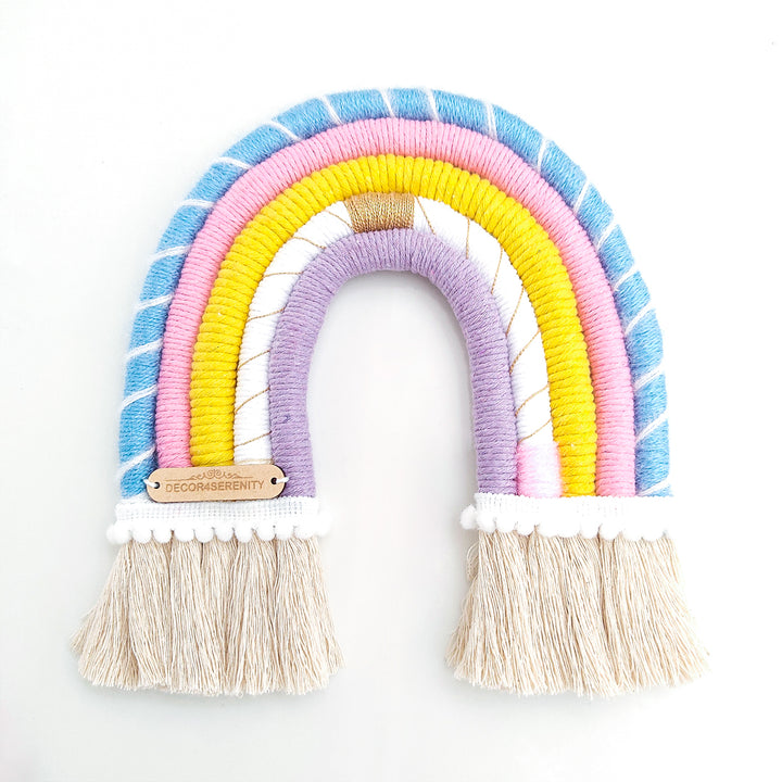 Macrame Rainbow Kids' Wall Hanging