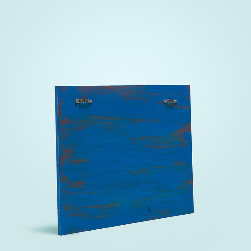 Handpainted Horizontal Planter Board With Artwork