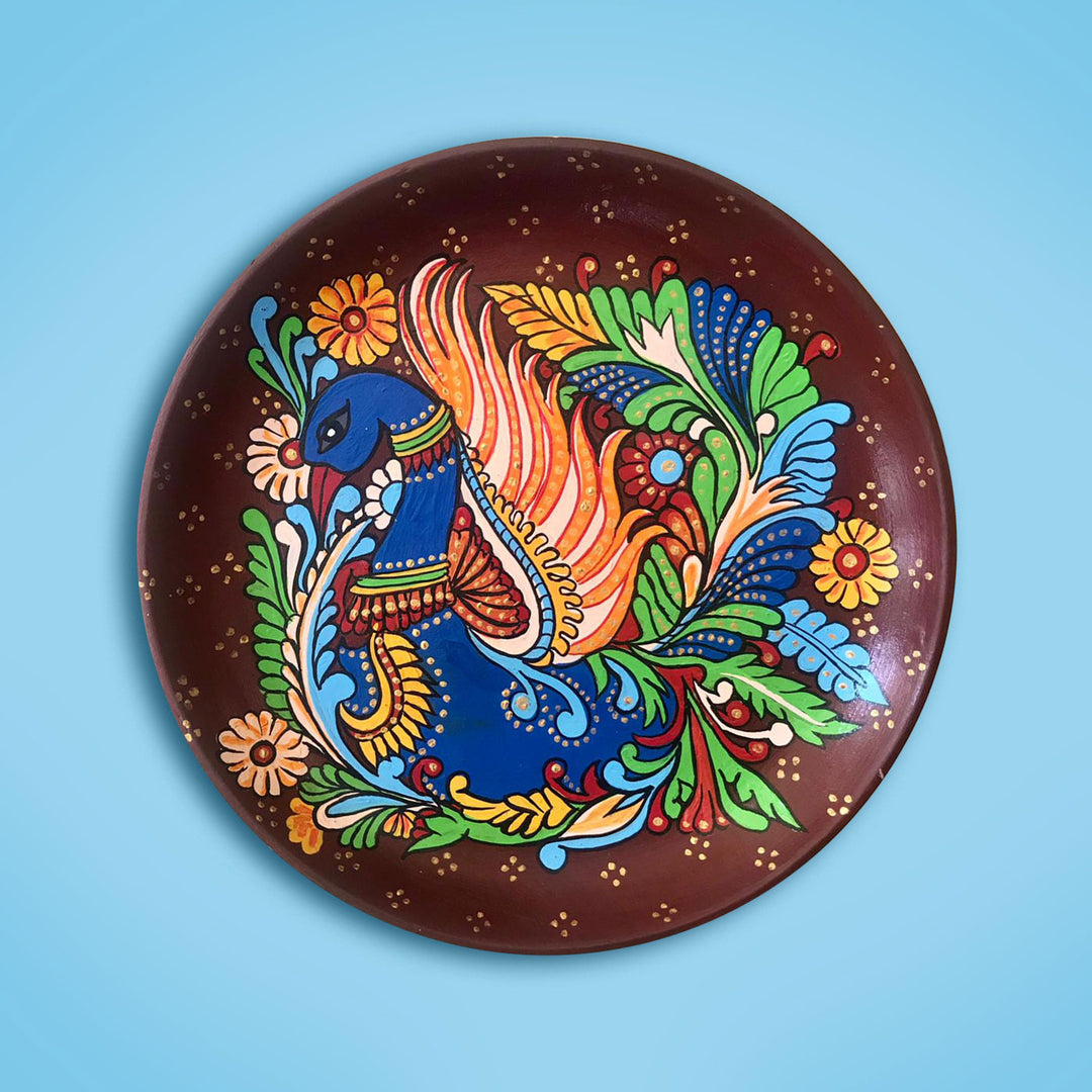 Kerala Mural Wall Plate