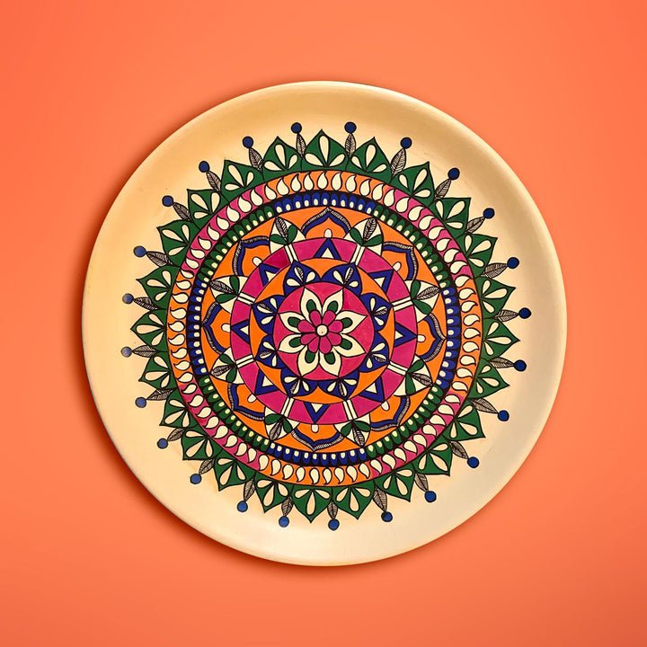 Mandala Design Wall Plate