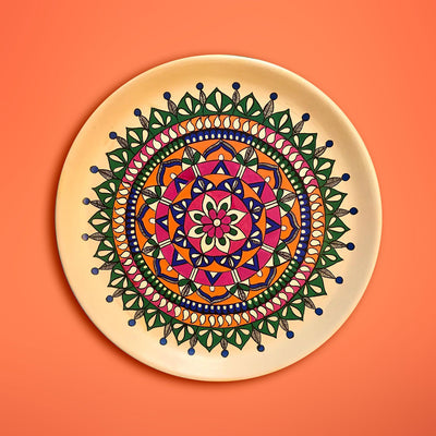 Mandala Design Wall Plate