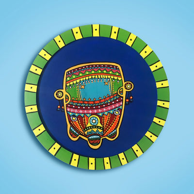 Colourful Retro Auto Wall Plate