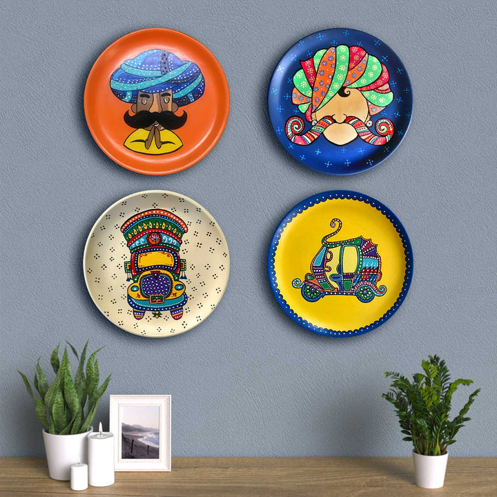 Vibrant Retro Auto Wall Plate