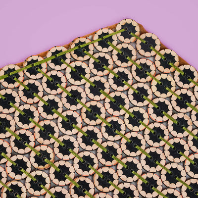 Green Placemat and Coaster Combo