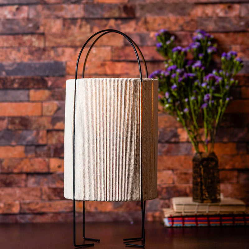 Handmade Cotton Thread Floor Lamp