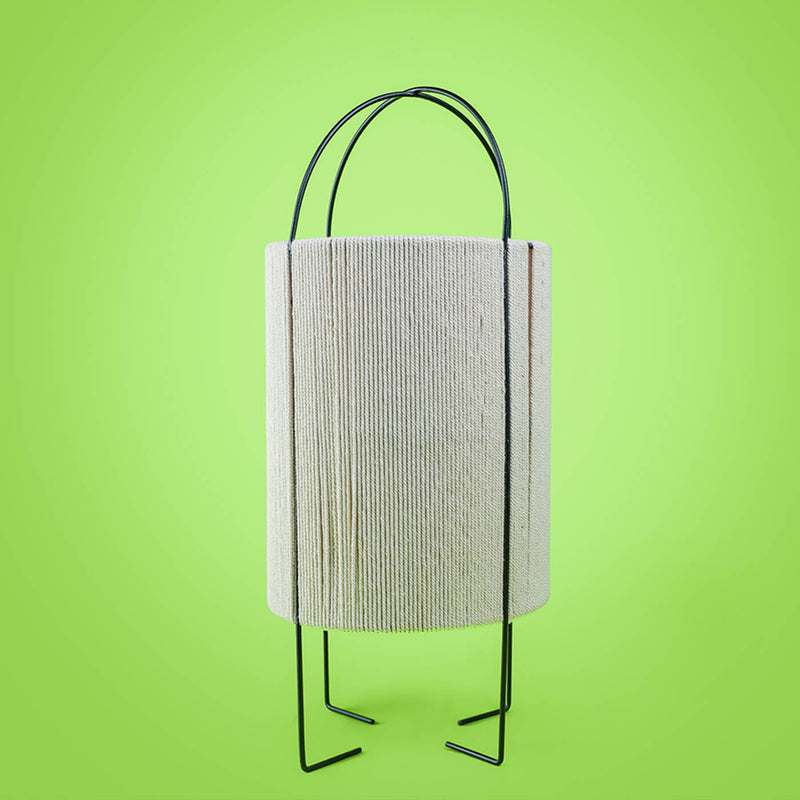 Handmade Cotton Thread Floor Lamp
