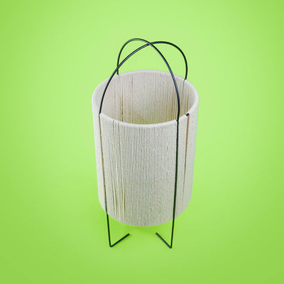 Handmade Cotton Thread Floor Lamp