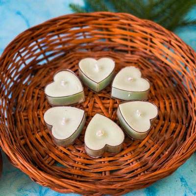 Scented Tealights Of Love - Set Of 6