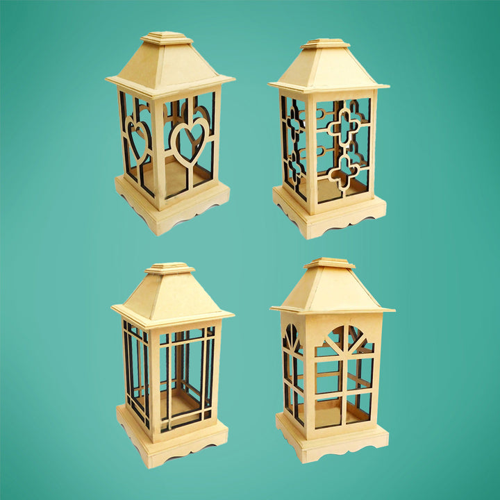 Trial Pack Assorted Victorian Lanterns - Pack of 4