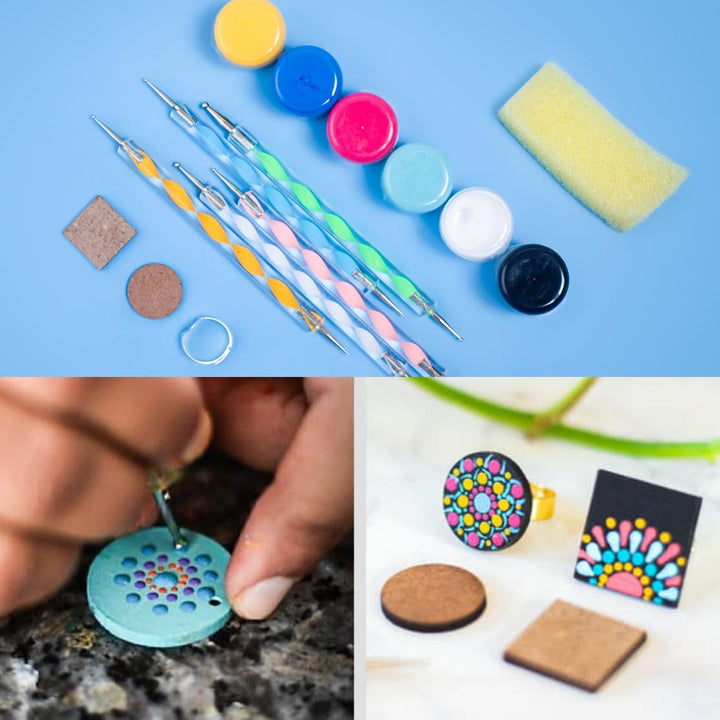 All-Inclusive Jewelry Dot Art DIY Kit