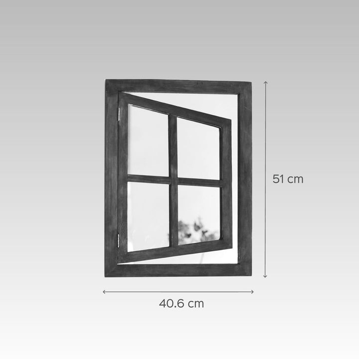 Small Classic Illusion Window Mirror