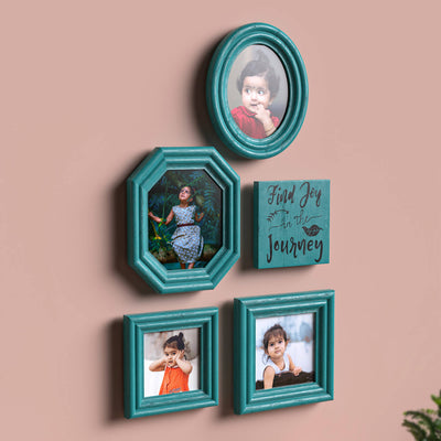 Photo Frame Collection - Green  | Set of 5