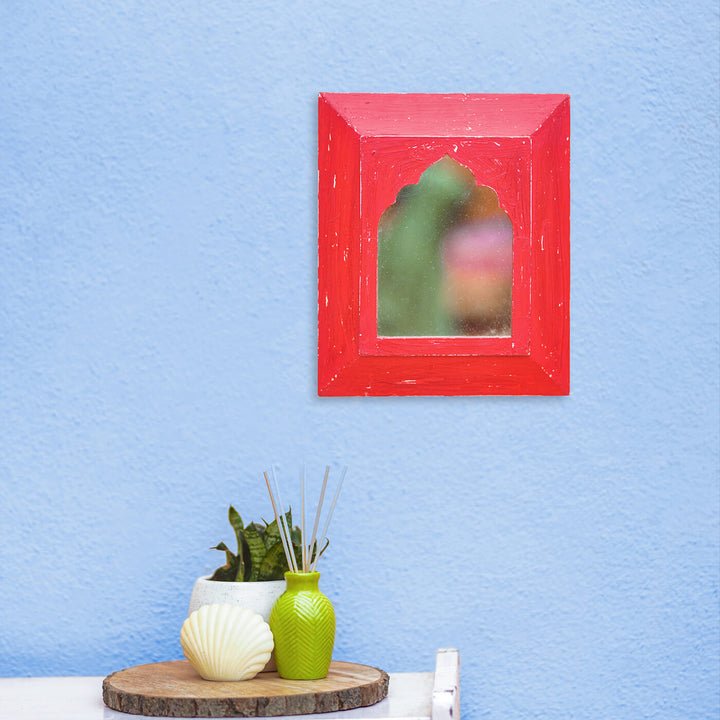 Vintage Small Mughal Styled Mirror - Zwende