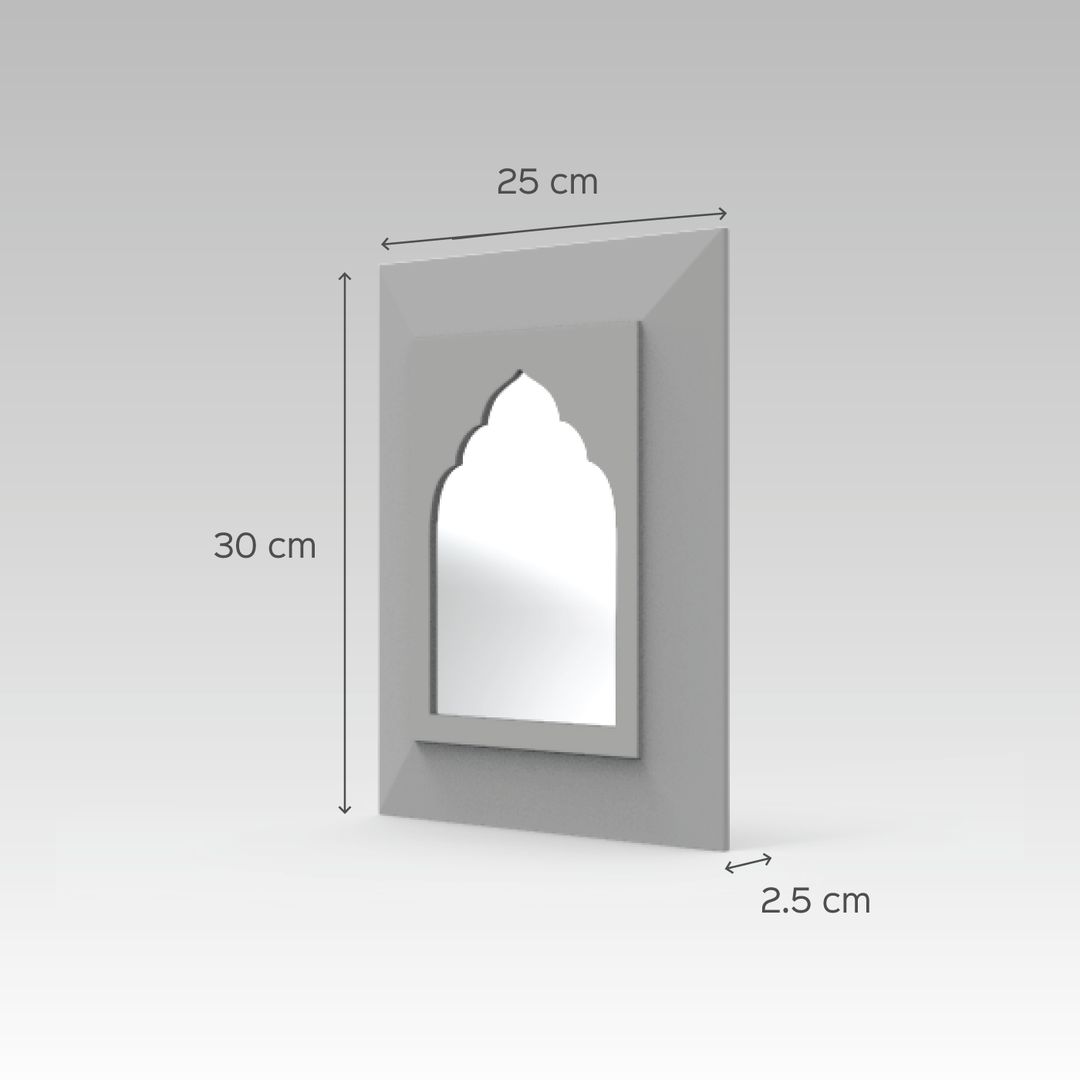 Vintage Small Mughal Styled Mirror - Zwende