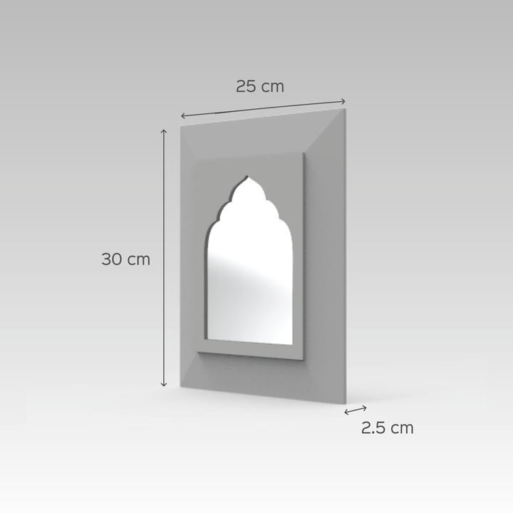 Vintage Small Mughal Styled Mirror - Zwende