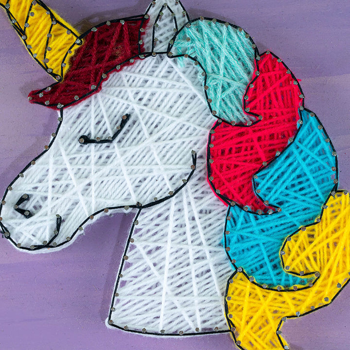 String Art Unicorn Wall Hanging