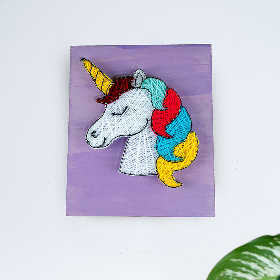 String Art Unicorn Wall Hanging