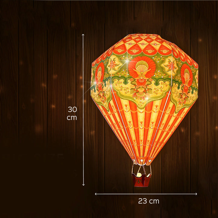 Big Hot Air Balloon DIY Paper Lamp Shade