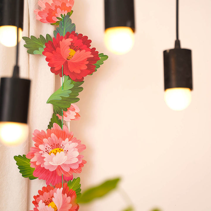 Forever Flowers Premium Paper Bunting