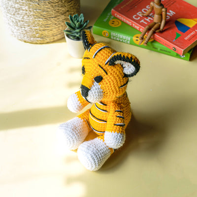 Simba Tiger Crochet Toy