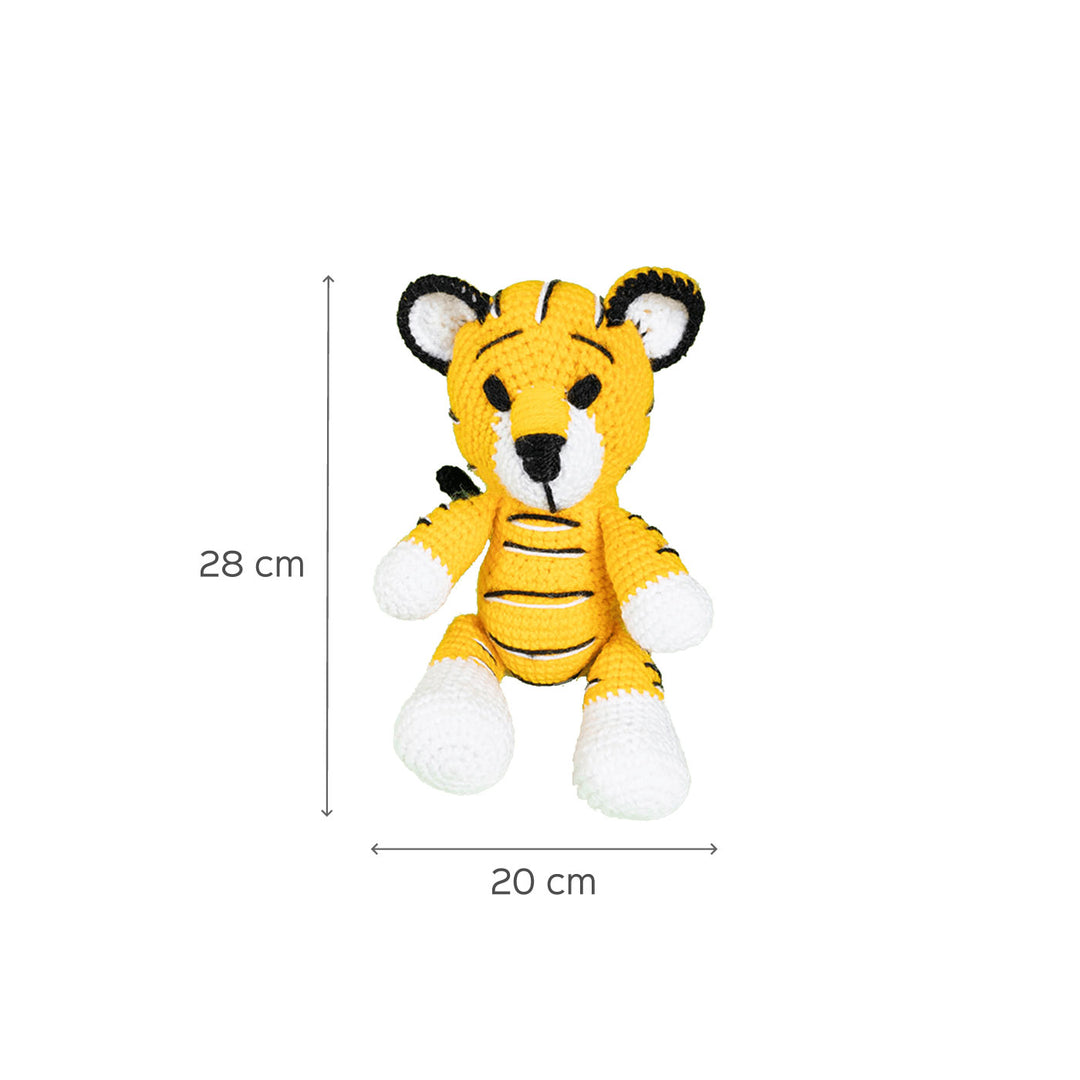 Simba Tiger Crochet Toy