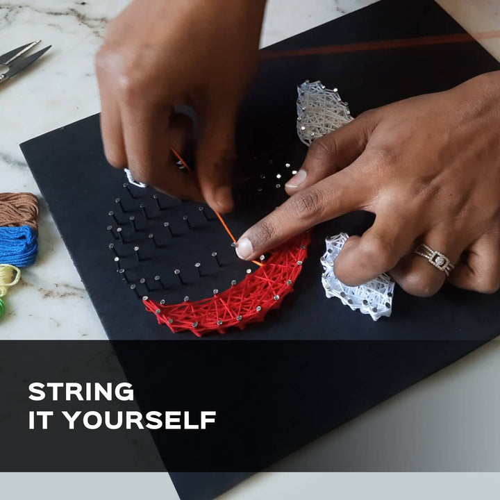 String Art DIY Kit - Rainbow - Zwende