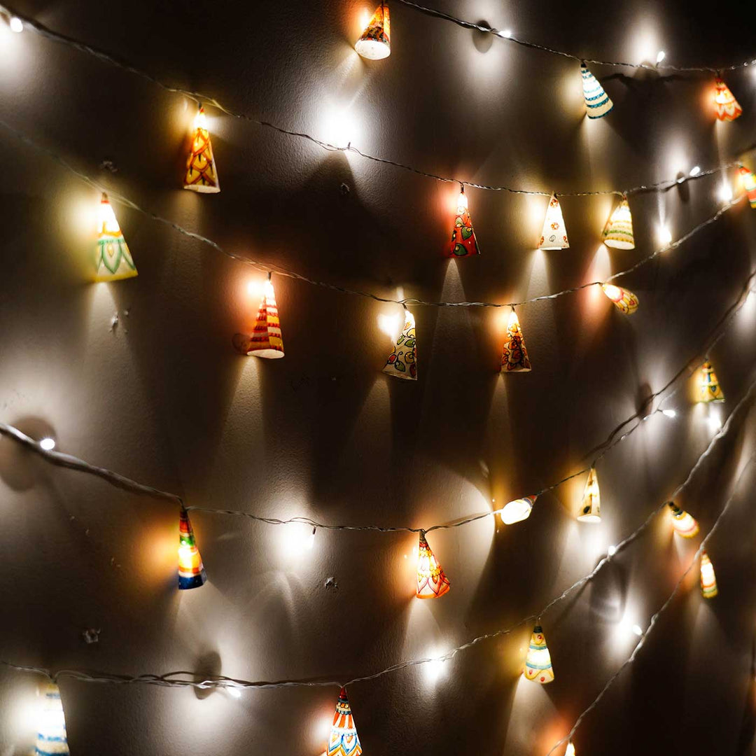 Ethnic Tholu Bommalata Fairy Lights