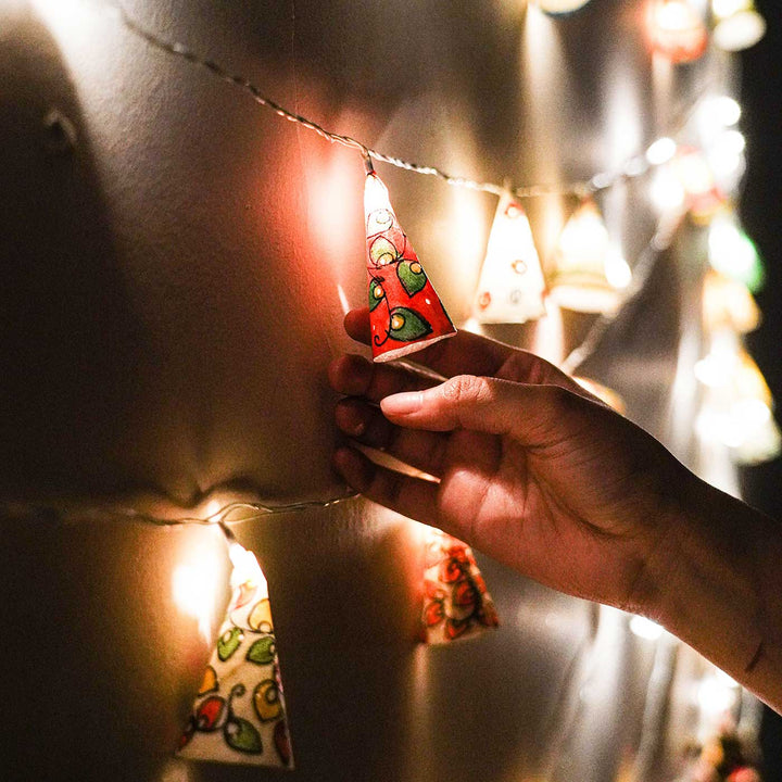 Ethnic Tholu Bommalata Fairy Lights