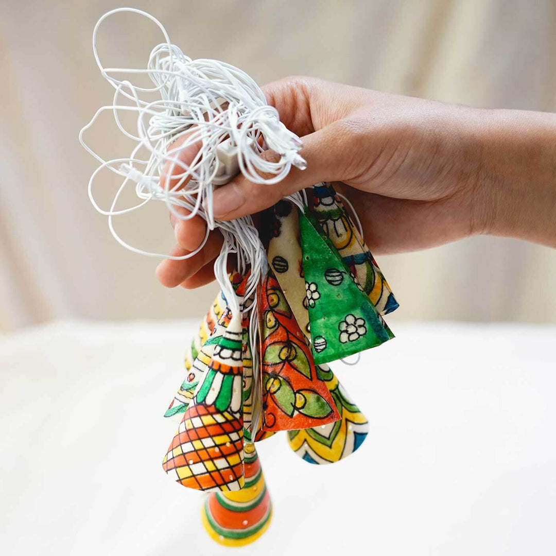 Ethnic Tholu Bommalata Fairy Lights