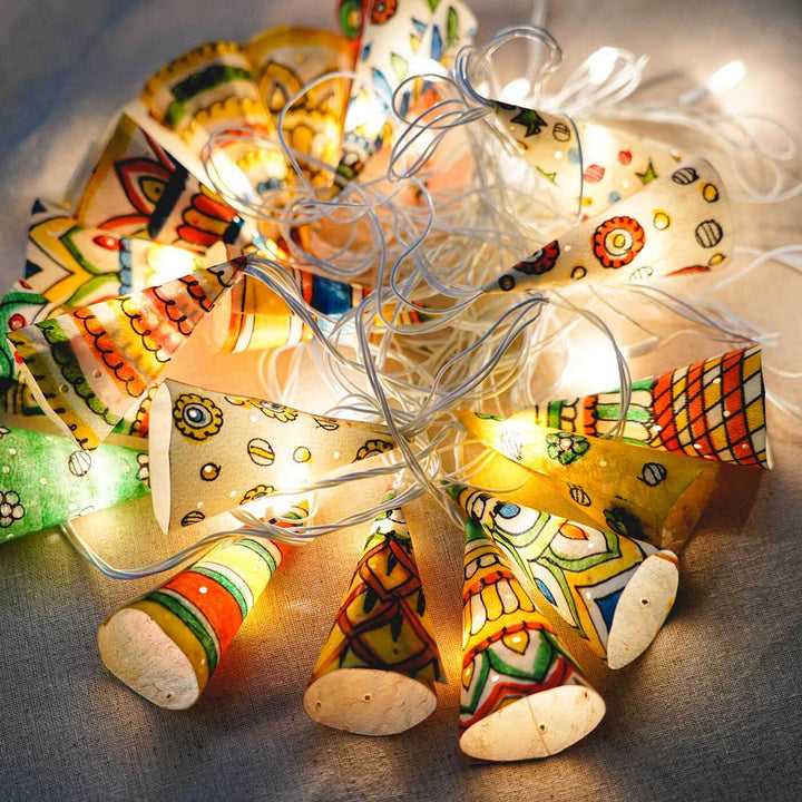 Ethnic Tholu Bommalata Fairy Lights